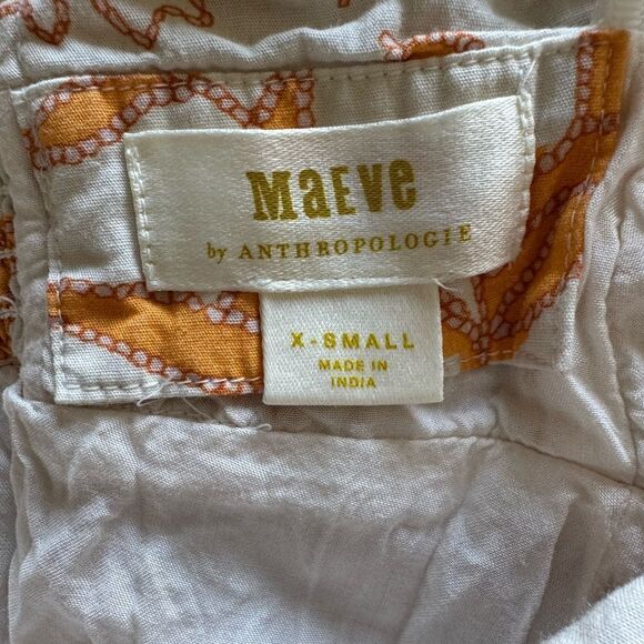 Anthropologie x Maeve Floral Mini Dress XS - Picture 6 of 12